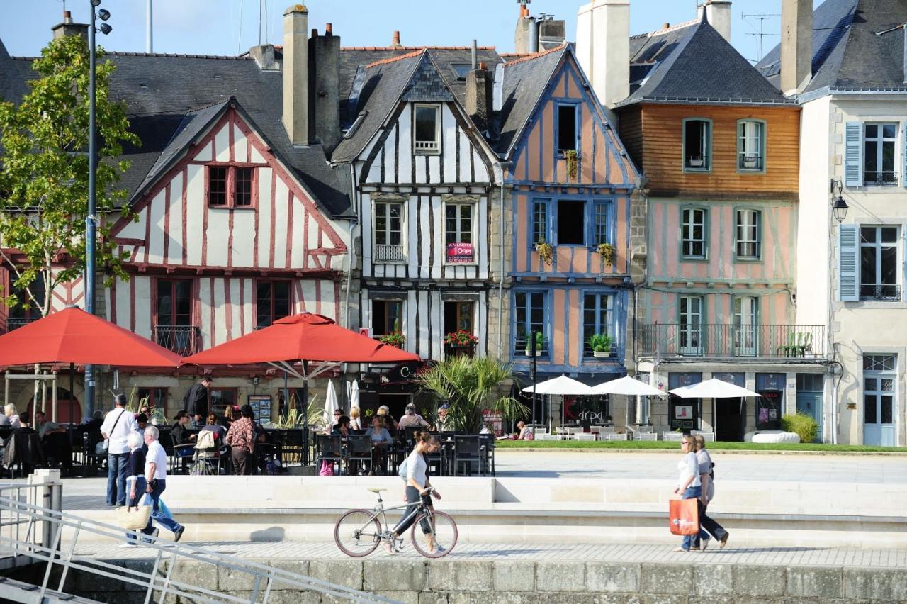 Grand Appartement De Standing Avec Terrasse Vue Port Au Centre De Vannes Kültér fotó