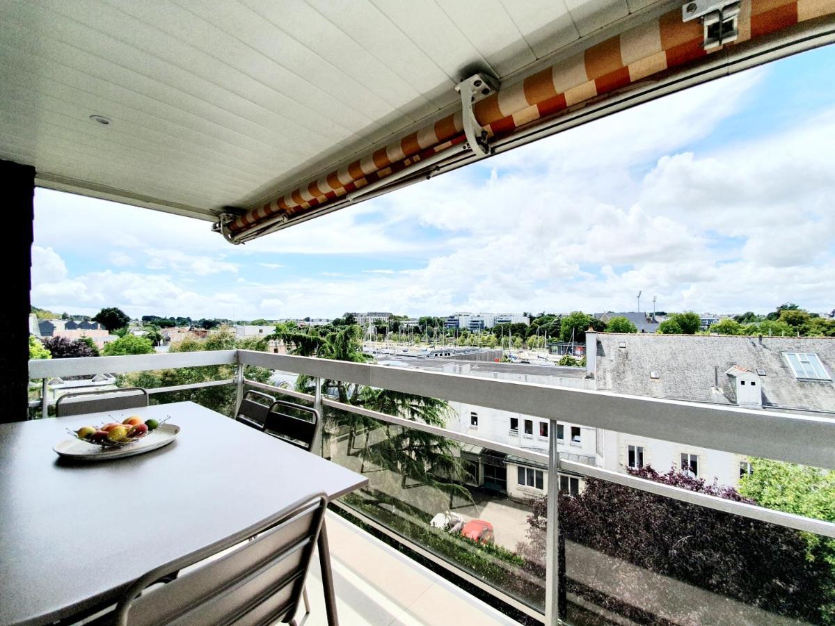 Grand Appartement De Standing Avec Terrasse Vue Port Au Centre De Vannes Kültér fotó