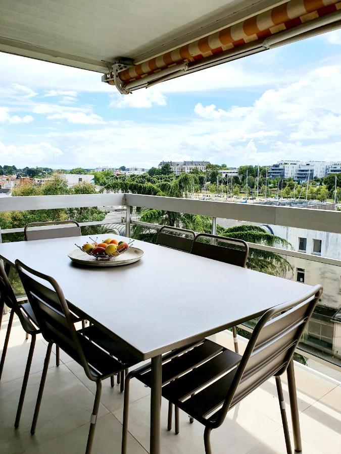 Grand Appartement De Standing Avec Terrasse Vue Port Au Centre De Vannes Kültér fotó