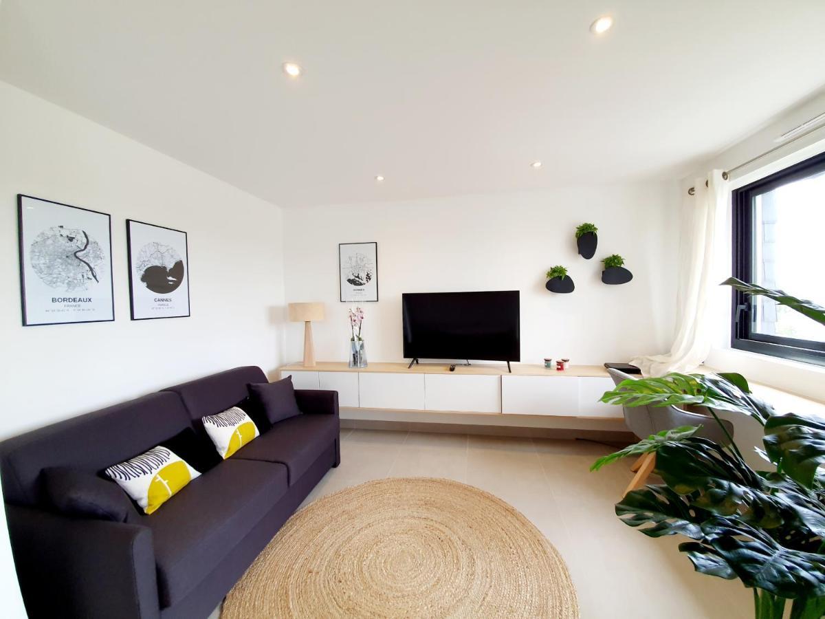 Grand Appartement De Standing Avec Terrasse Vue Port Au Centre De Vannes Kültér fotó