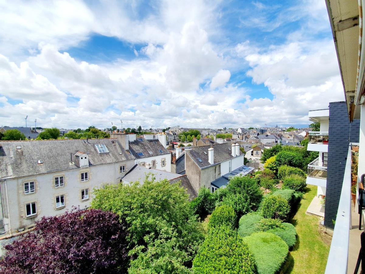Grand Appartement De Standing Avec Terrasse Vue Port Au Centre De Vannes Kültér fotó